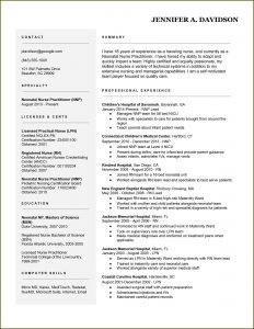 Travel Nurse Resume Builder