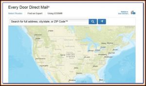 Usps Every Door Direct Mail Mapping Tool