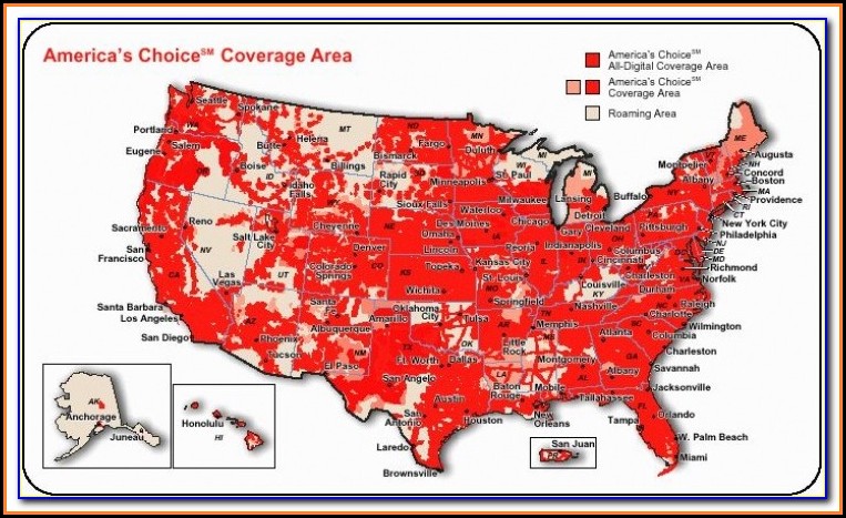Verizon Cell Phone Coverage Map Arizona