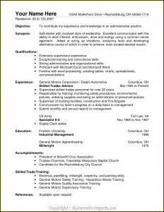 Warehouse Supervisor Cv Sample