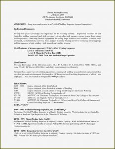 Welding Resume Objective Examples