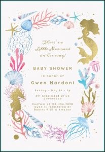 Free Mermaid Invitation Templates
