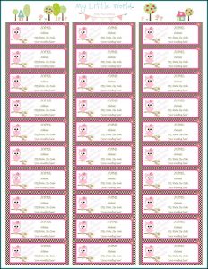 Free Online Return Address Label Templates