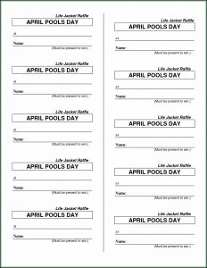 Free Printable Baby Shower Raffle Ticket Template Download