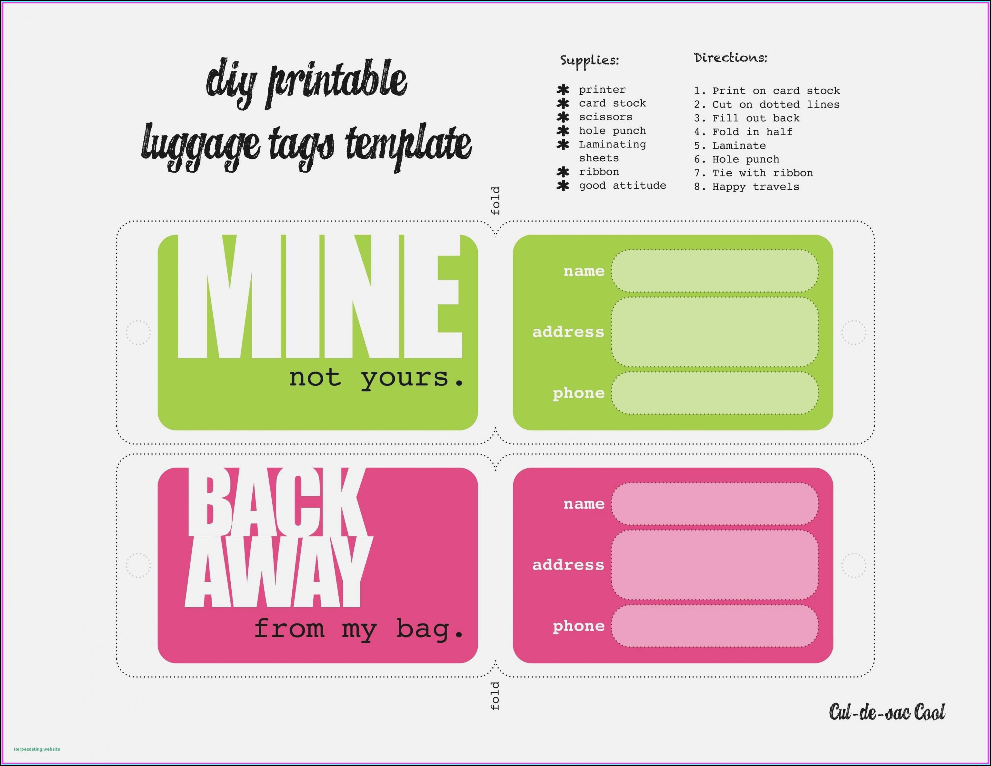 Free Printable Chapstick Label Template