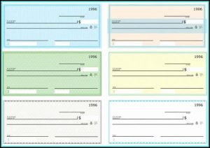 Free Printable Checks Template