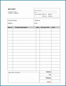 Free Printable Invoice Templates Html