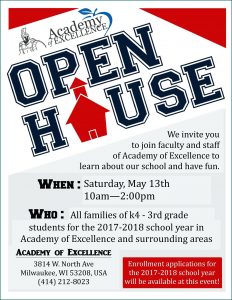 Free School Open House Flyer Template