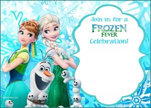 Frozen Invitation Template Free