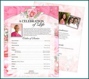 Funeral Flyer Samples