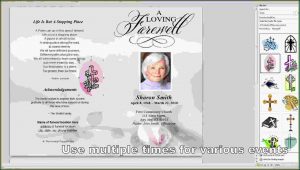 Funeral Program Template Microsoft Word Free Download