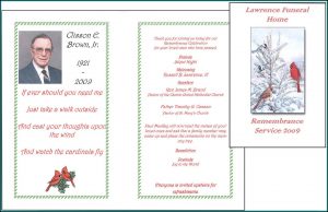 Funeral Service Program Samples