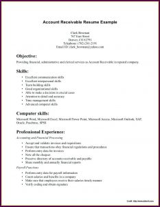 Accounts Payable Process Resume Format