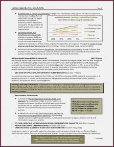 Best Healthcare Executive Resumes