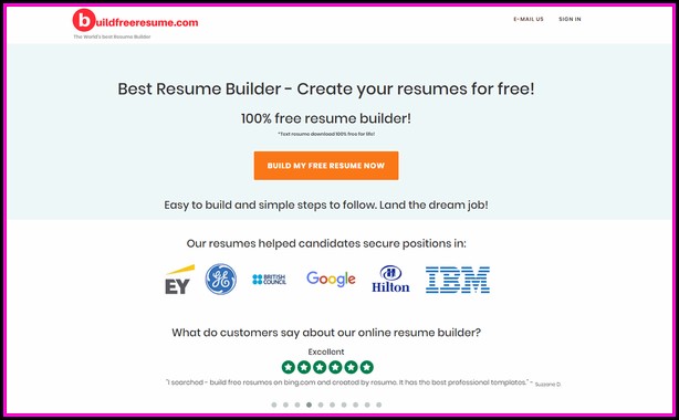 Best Online Resume Builder Free Quora