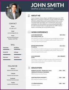 Cv Template Editable