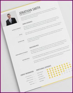 Free Creative Resume Templates Pdf