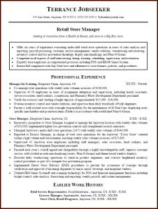 Sales Manager Resumes Templates