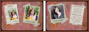 Senior Portrait Templates Photoshop