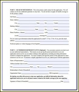 Social Security Medicare Part A Application Form