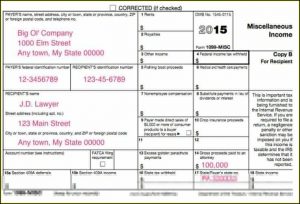 Tax Form 1099 Misc