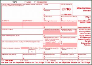 Tax Form 1099 Misc Online