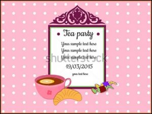Tea Party Invitation Templates