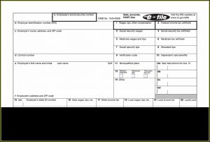 W2 Tax Form Definition