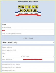 Waffle House W2 Forms Online