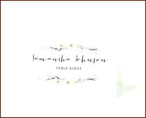 Wedding Escort Cards Template Free
