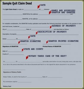 Where Can I Get A Free Quit Claim Deed Form