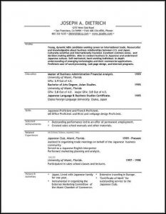 Yahoo Resume Templates Free
