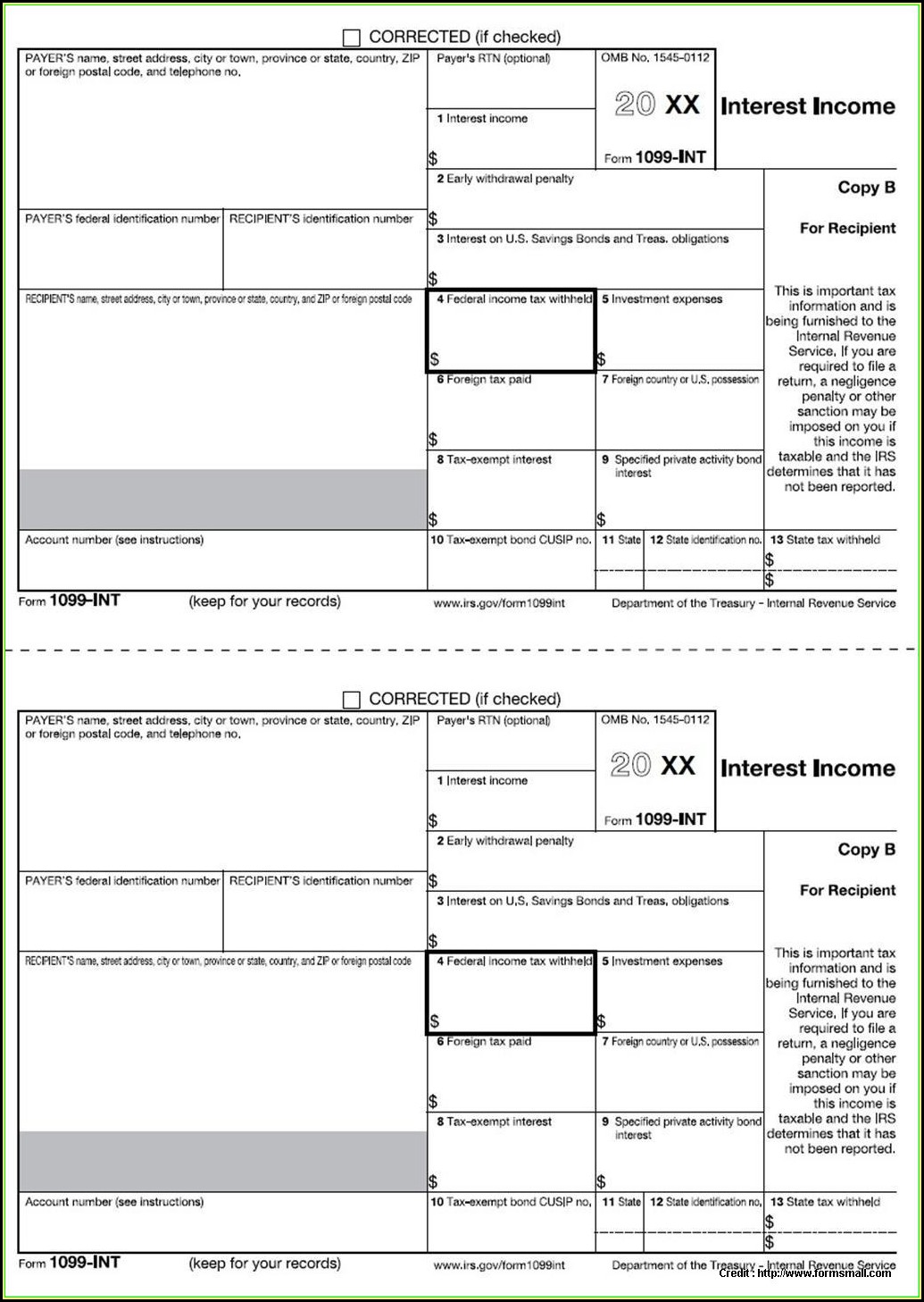 1099 Misc Form 2014 Fillable Free