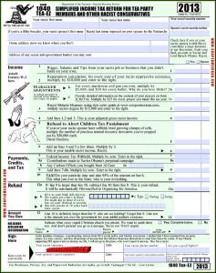 2013 Form 1040a Tax Table