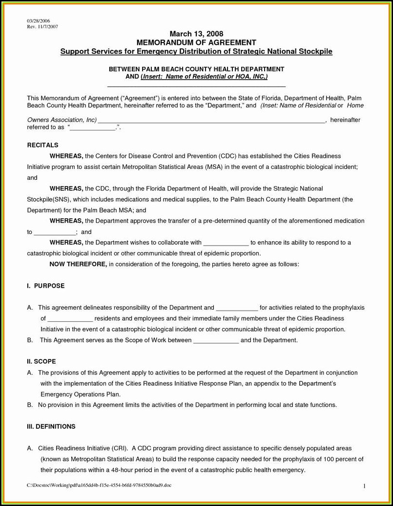 Addendum To Residential Lease Agreement Form