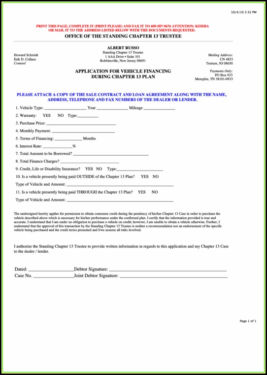 Bankruptcy Chapter 13 Forms Form Resume Examples qeYzqxM98X