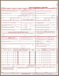 Blank Cms 1500 Form Pdf Download