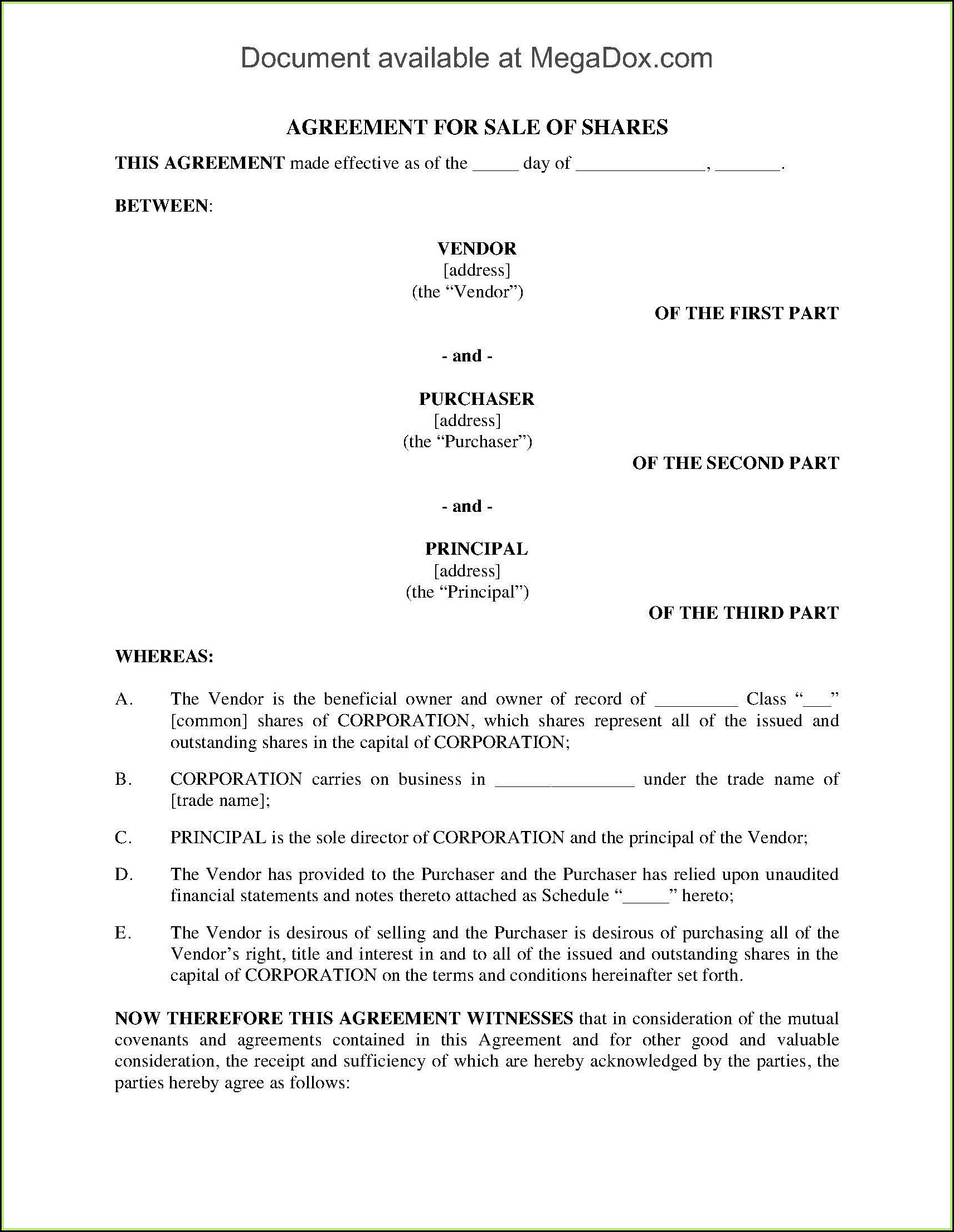 Blank Land Contract Form Michigan Free