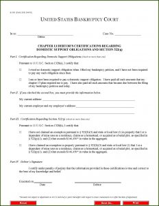 Chapter 13 Bankruptcy Forms Maryland