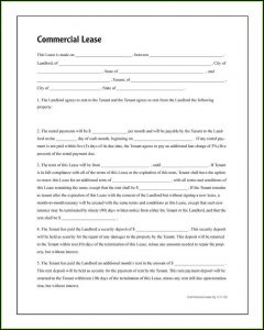 Commercial Lease Forms