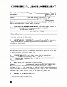 Commercial Lease Forms Free