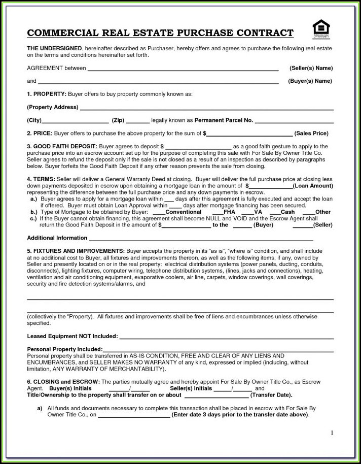 Commercial Lease Forms Ny