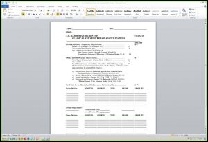 Create Fillable Form