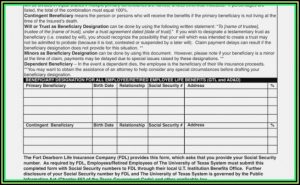 Dearborn National Life Insurance Claim Form