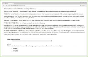 Electronic Signature Consent Form Template