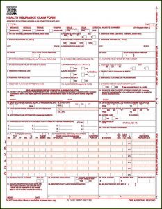 Fillable Cms 1500 Form Free