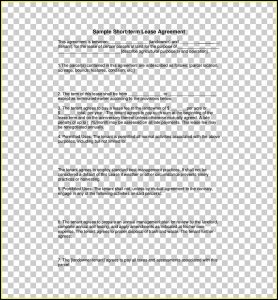 Agricultural Lease Agreement Template