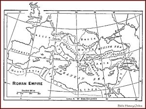 Ancient Roman Map Of Rome