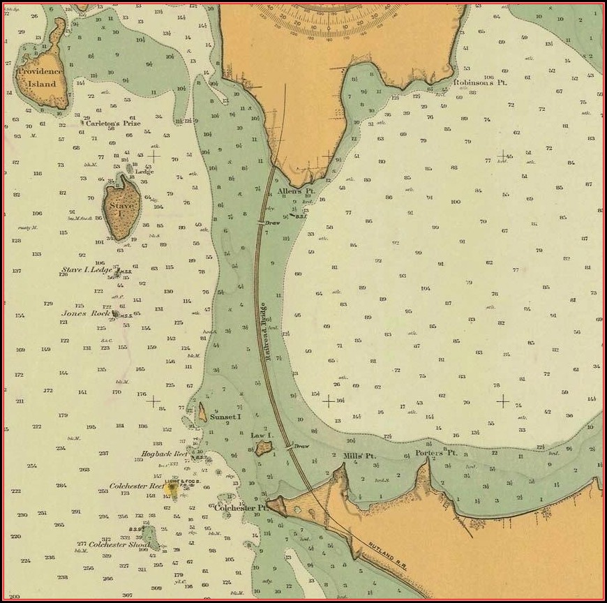 Antique Nautical Maps For Sale