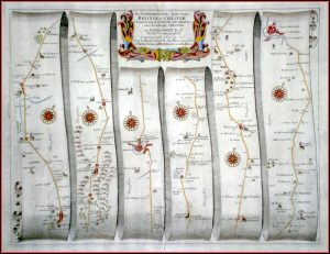 Antique Road Maps Uk